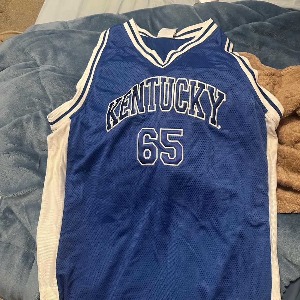 Blue Kentucky 65 Basketball Jersey